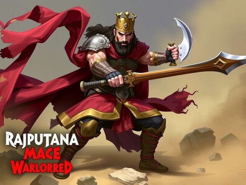 Rajputana Mace Warlord Game Cover